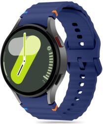 Tech-protect Silicone Sport Samsung Galaxy Watch 4 / 5 / 5 Pro / 6 / 7 / Fe Navy Blue (5906302313433)