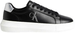 Calvin Klein Sneakers Chunky Cupsole Laceup Lth YW0YW01687 0GQ black/silver (YW0YW01687 0GQ black/silver)