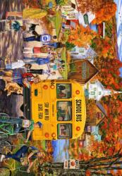 Bluebird Puzzle - Puzzle The School Bus - 1 000 piese