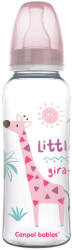 Canpol babies Шише за хранене Canpol - Transparent, 250 ml, 12m+, Розово (59/200c)