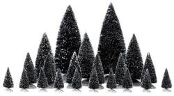 Lemax fenyőfa szett 21 db General - dekorfalvak