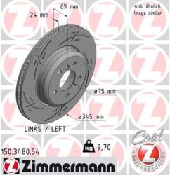 ZIMMERMANN Disc frana ZIMMERMANN BLACK Z 150.3480. 54 (150.3480.54)