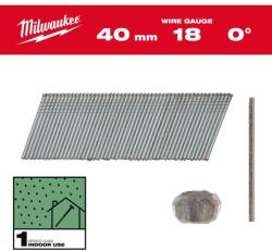 Milwaukee - Cuie T, lungime 40 mm, 18 G, pentru pistolul M18 FN18GS, 5000 bucati [4932492554] (4932492554)