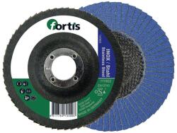 Fortis - Disc abraziv lamelar pentru inox 115mm, K40 forma dreapta [4317784705035] (4317784705035) - bricolaj-mag