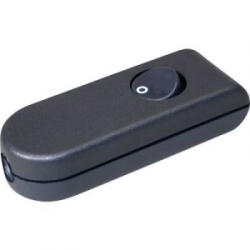 inter Bär 8093-204.01 Zsinórkapcsoló Fekete, Fehér 1 x KI/BE 2 A 1 db (8093-204.01)