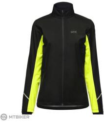GOREWEAR R3 Partial GTX I női kabát, fekete/neonsárga (44)