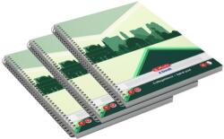 Herlitz Caiet cu spira A5, 70 file, matematica, Economic, 5 buc/set Herlitz PCKHZ9484700 (PCK9484700)