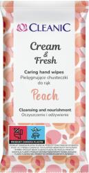 Cleanic frissítő törlőkendő 15 db-os Peach
