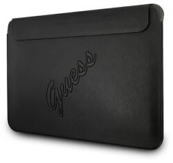 GUESS Saffiano Script Notebook Tok - 13", Fekete