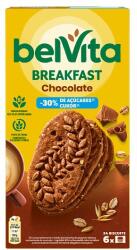 belVita kakaós, gabonás keksz csokoládédarabokkal 30% kevesebb cukorral 6 x 50 g (300 g)
