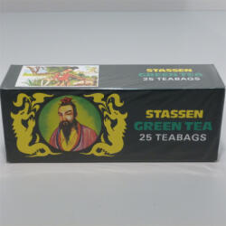 Stassen Stassen zöld tea filter 25x2g 50 g - delfinbuvar