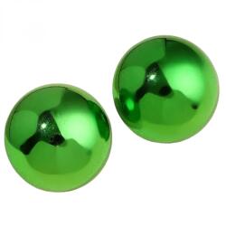 HARAHU AD-33126 Fülbevaló - Circle/Zöld KP33126