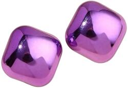 HARAHU AD-33355 Fülbevaló - Square/Lila KP33355