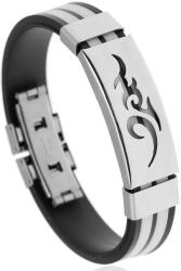 HARAHU TI-33192 Férfi karkötő - Fekete/Fehér KP33192