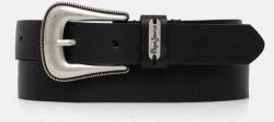 Pepe Jeans bőr öv MILDRED BELT fekete, női, PL020852 - fekete L