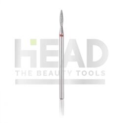 HEAD Capăt freză Diamantat - Flacără Ascuțit, Roșu, 1, 6 mm