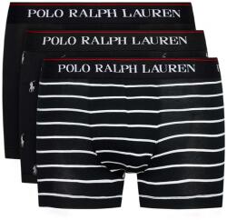 Ralph Lauren Lenjerie (Pack of 3) Clssic Trunk 714830299009 blk/blk wht strp/blk aopp