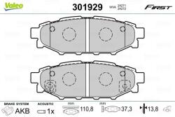 VALEO set placute frana, frana disc VALEO 301929 - automobilus