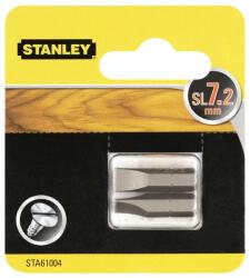 STANLEY - Bit drept SL7.2mm x 25mm, 2 bucati [STA61004-XJ] (STA61004-XJ) - bricolaj-mag Set capete bit, chei tubulare