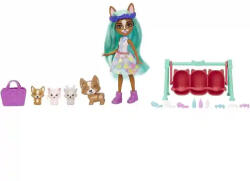 Mattel Enchantimals Crizia Corgi baba és Show corgy kutyus figura (HLK86) - morzsajatekbolt