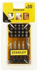 STANLEY - Biti PH, PZ, SL, TX, HEX, 25mm, 29 piese [STA60525-XJ] (STA60525-XJ) - bricolaj-mag Set capete bit, chei tubulare