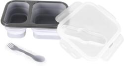 Zopa Snack doboz + evőeszközök, nagy, Dove Grey - alza