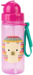 Skip Hop Бутилка със сламка Skip Hop Zоо - Lama, 385 ml (9N567210) - ozone