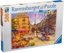 Ravensburger Пъзел Ravensburger от 500 части - Разходка из града (14683)