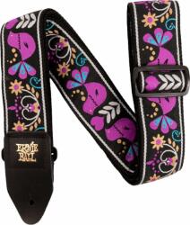 Ernie Ball Classic Jacquard Purple Bird Lupin Curea de chitară (P05331)