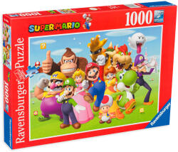 Ravensburger Puzzle Ravensburger din 1000 de piese - Super Mario (14970) Puzzle