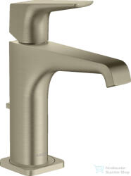 Hansgrohe AXOR CITTERIO E mosdó csaptelep automata leeresztővel, szálcsiszolt nikkel 36110820 (36110820)