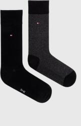 Tommy Hilfiger zokni 2 db fekete, férfi - fekete 43/46 - answear - 3 890 Ft