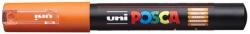 uni Dekormarker, 0, 7-1, 0 mm, UNI "Posca PC-1M", narancs (TUPC1MN) - pritone