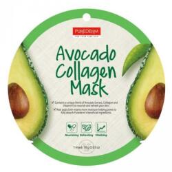 Purederm Avocado Collagen Mask-C - Avokádó Kollagénes Fátyolmaszk 1db/26g