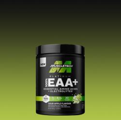 MuscleTech - 100% Platinum Eaa+ Essential Amino Acids With Electrolytes - 400 G - Sour Apple