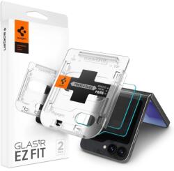 Spigen Glas. tR EZ Fit edzett üveg Samsung Galaxy Z Flip 6-hoz - 2 db üvegfólia
