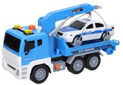 Wiky Traktor autóval és effektekkel 30 cm (WKW029169)