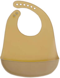 Gamberritos előke szilikon állítható sárga 10838 - babamarket