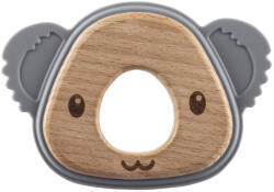 Zopa rágóka szilikon Koala galambszürke