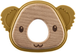 Zopa rágóka szilikon Koala mustársárga
