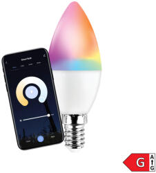 Commel Led izzó Wifi 5, 5W C37, E14 RGB 3000K-6500K (305-702) - alphadenthigienia