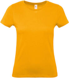B and C Csomag akciós póló (minimum 5 db) Női rövid ujjú póló B&C #E150 /women T-Shirt -M, Sárgabarack