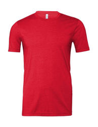 Bella Canvas Uniszex rövid ujjú póló Bella Canvas Unisex Heather CVC Short Sleeve Tee XS, Heather Piros