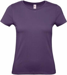 B and C Csomag akciós póló (minimum 5 db) Női rövid ujjú póló B&C #E150 /women T-Shirt -L, Sugárzó lila
