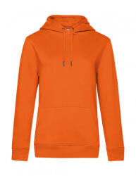B&C Collection Női kapucnis hosszú ujjú pulóver B and C QUEEN Hooded /women S, Narancssárga