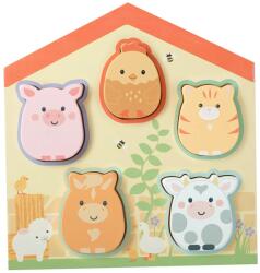 Orange Tree Toys Puzzle din lemn pentru copii Orange Tree Toys - fermă (OTT06719)