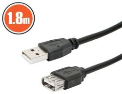 Delight USB hosszabbító kábel A aljzat - A dugó 1, 8 méter 20315