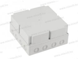 OMU System ELO-290M2 Műanyag doboz IP67 290x290x140mm perforált oldalfalú (ELO-290M2)