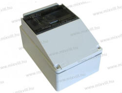 OMU System ELO-7/S IP66 7 modulos csapfedeles elosztó szerelvényezhető 210x145x124mm (ELO-7/S)
