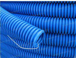 Elettrocanali EC ICTA25TBL 750N 25/18mm műa. halogénmentes lépésálló gégecső acél behúzószálal önkioltó PP 100m kö
